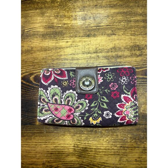 Bella & taylor Handbags - Bella & Taylor‎ Brown Paisley Wallet